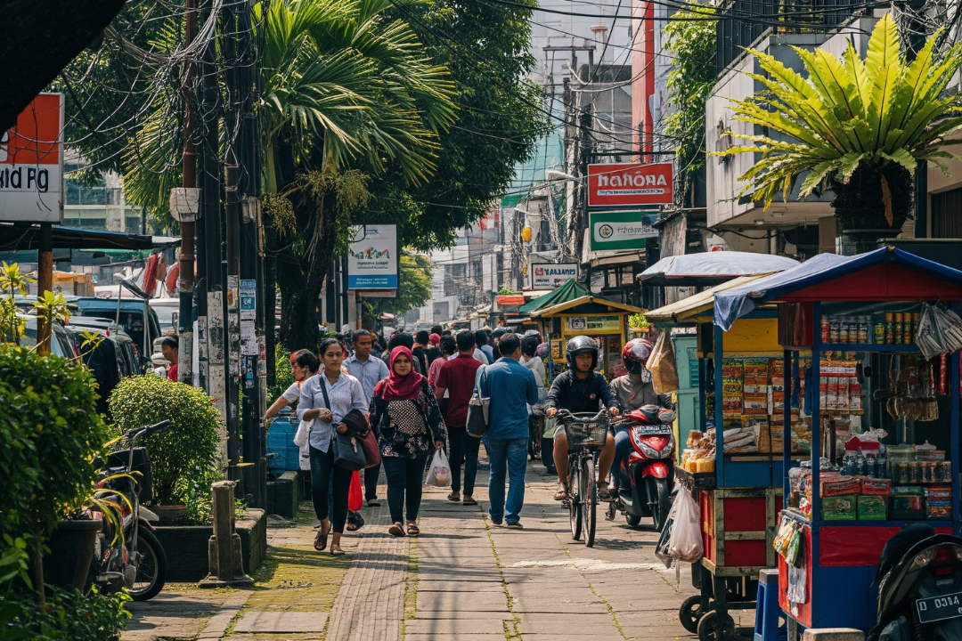 trotoar indonesia